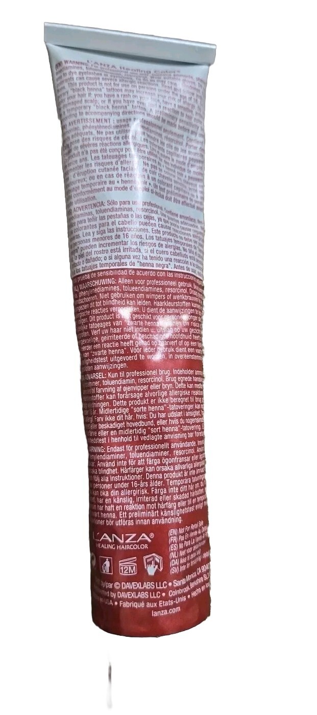 LANZA HEALING COLOR CREAM HAIRCOLOR 200 Pearl Blonde 3oz.