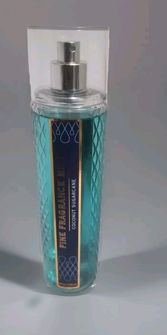 NEW BATH & BODY WORKS COCONUT SUGARCANE FINE FRAGRANCE MIST SPRAY LARGE 8 OZ.