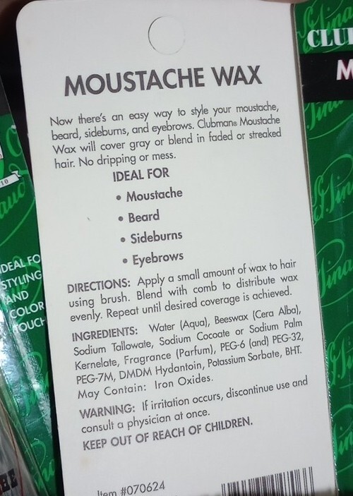 Pinaud Moustache Wax Brown Lot Of(3). Fast Shipping.