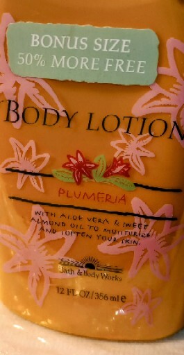 Bath & Body Works Vintage(12 oz) Rare Body Lotion Plumeria Old Stock-“Huge Size”