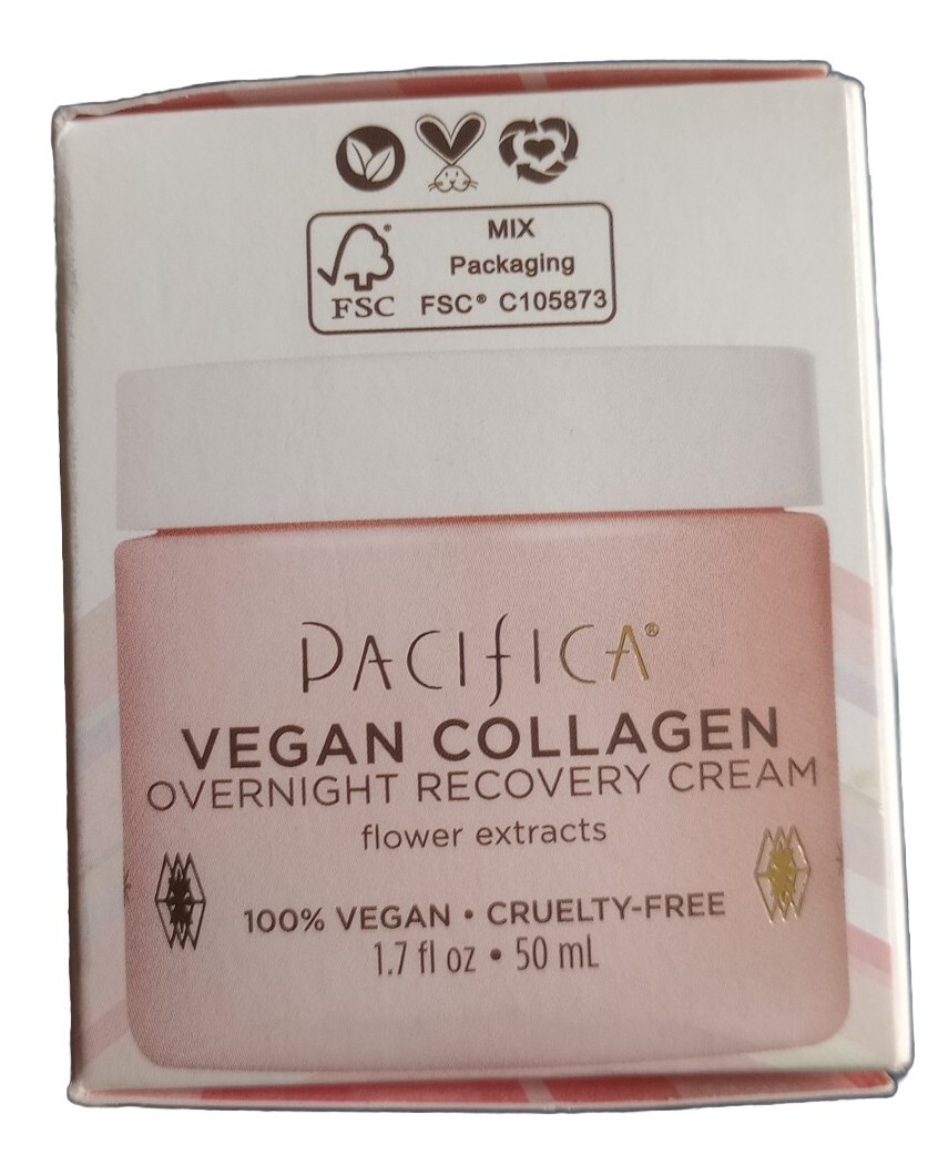 Pacifica Vegan Collagen Overnight Recovery Cream – 1.7 fl oz