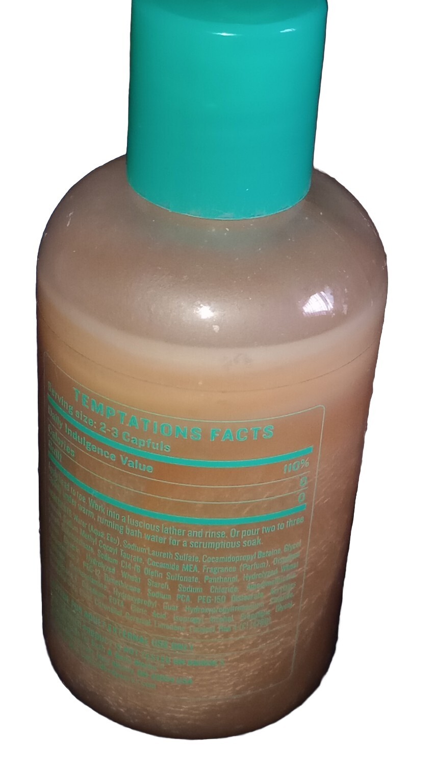 Bath & Body Works Temptations POP CHEERS CLINK 3 in 1 Wash Bubble Shampoo 6 oz