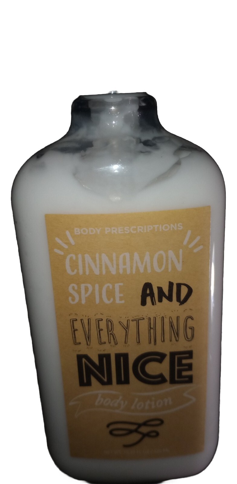 BODY PRESCRIPTIONS CINNAMON SPICE AND EVERYTHING NICE BODY LOTION 10.82oz.