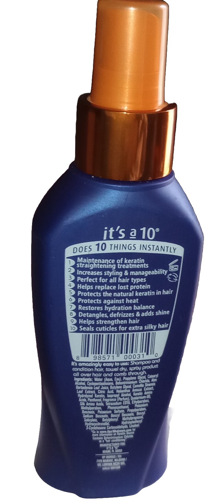 It’s A 10 Miracle Leave-In Plus Keratin 120ml Treatments