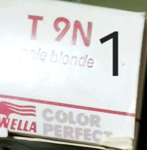 WELLA MIDWAY COLOR PERFECT CREME GEL TONER ORIGINAL FORMULA T 9N PALE BLONDE 1.5