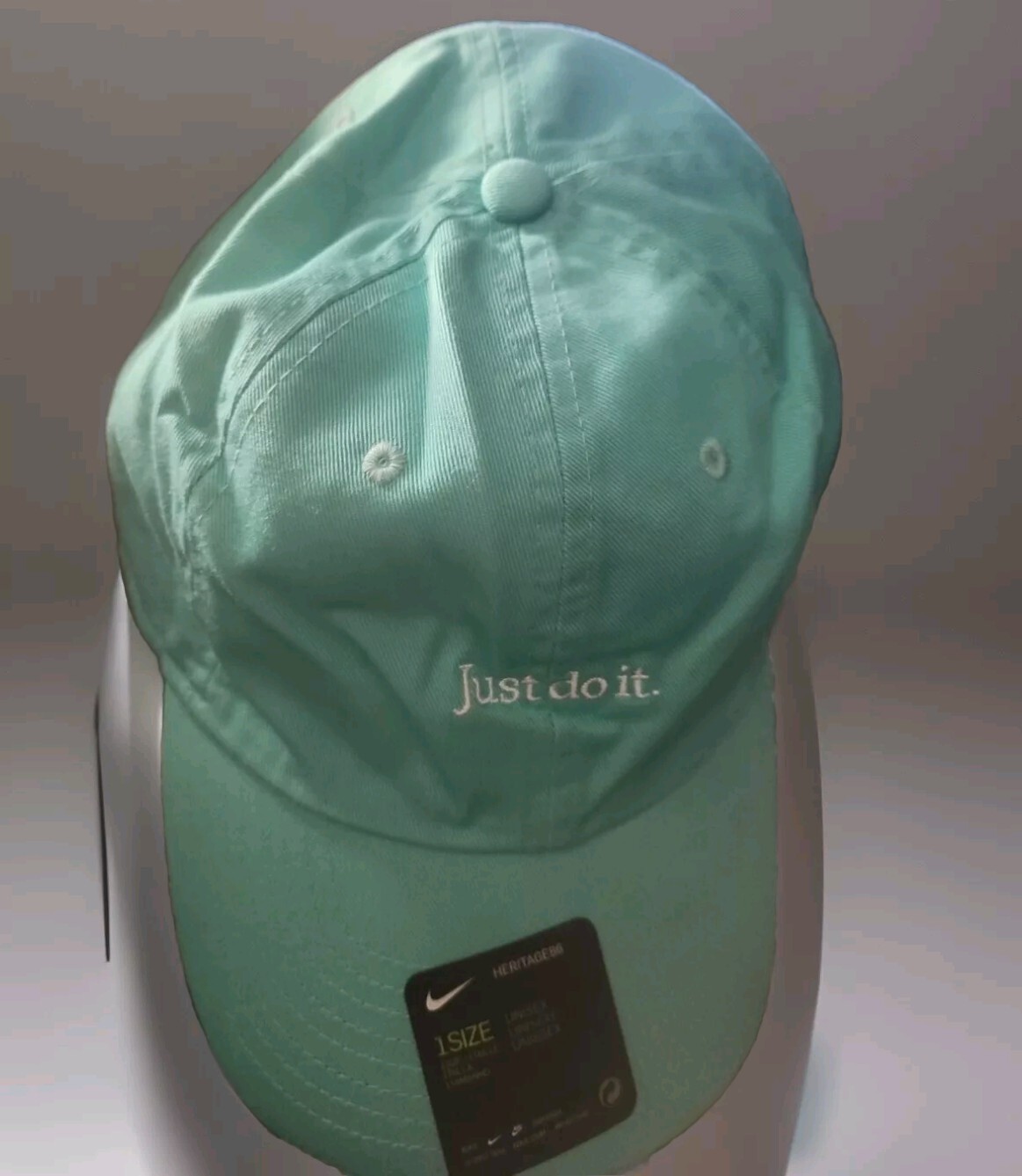 Nike Heritage86 JDI Cap CQ9512-307 Mint Green Unisex One Size