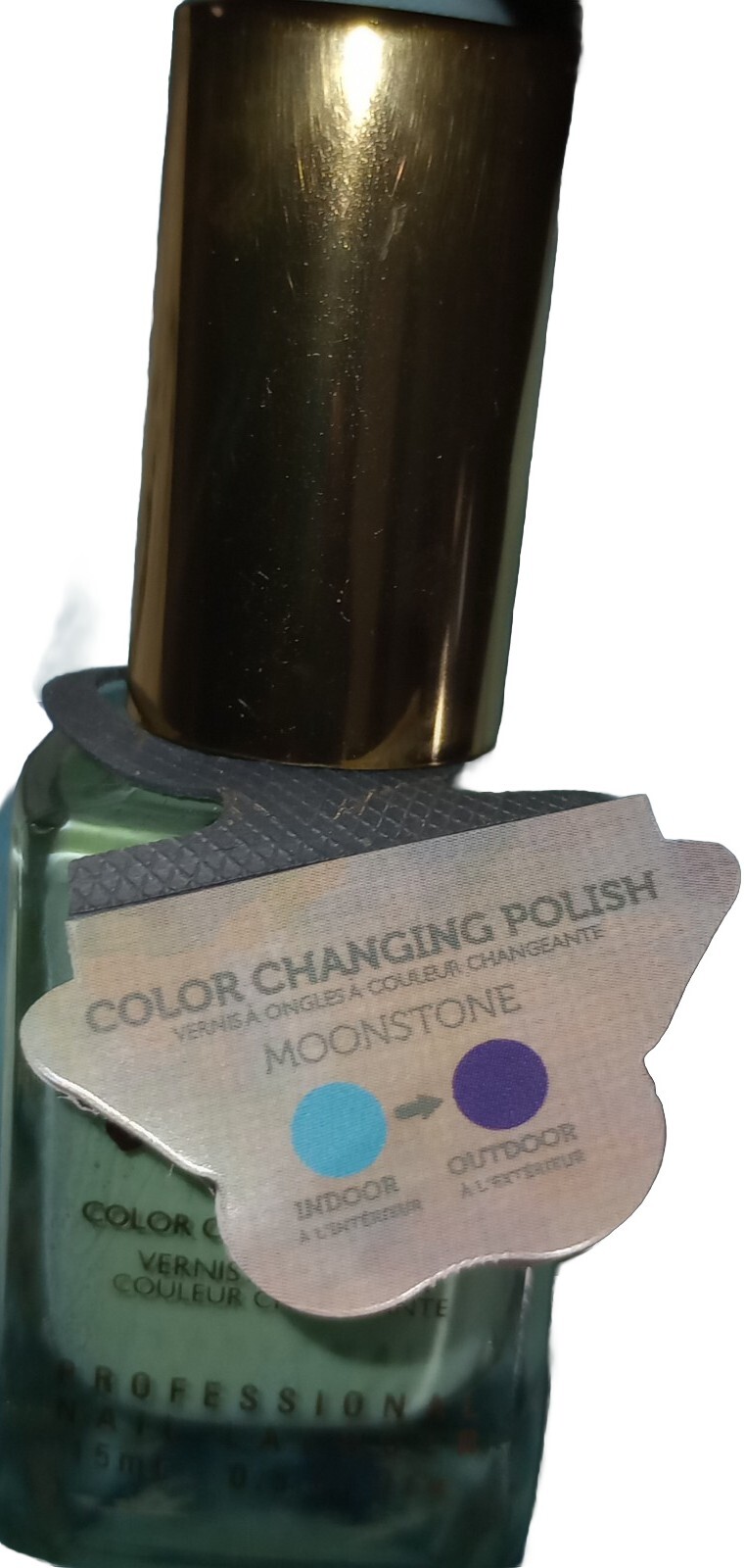 Ruby Wing Color Changing Nail Polish, “Moonstone”0.5oz.