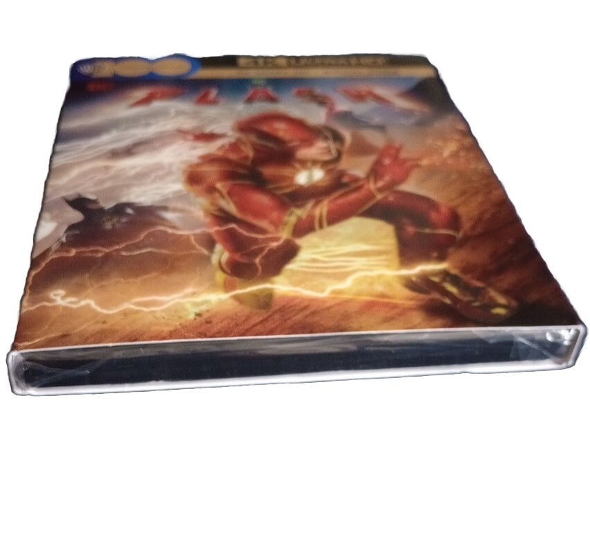 The Flash (4K UHD+Blu-ray+Digital+ Slipcover) Factory Sealed