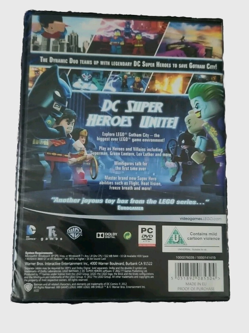 LEGO Batman 2: DC Super Heroes – PC [video game]