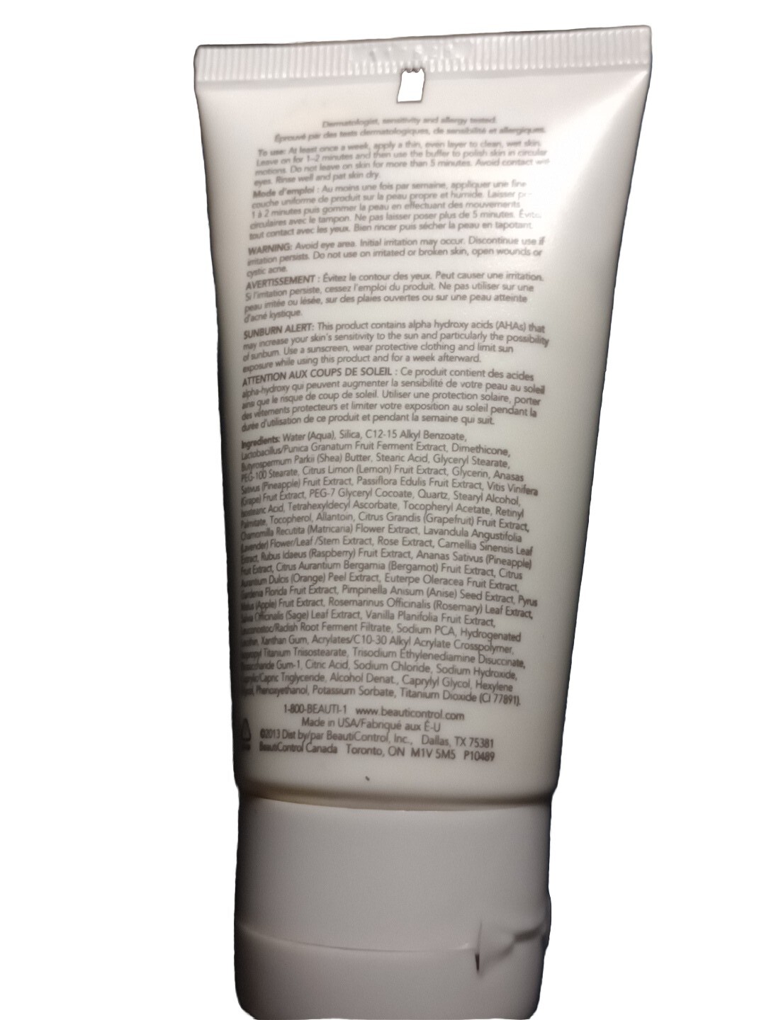 BeautiControl Resurface Spa Microderm Apeel for Face 2.5 oz. NEW SEALED