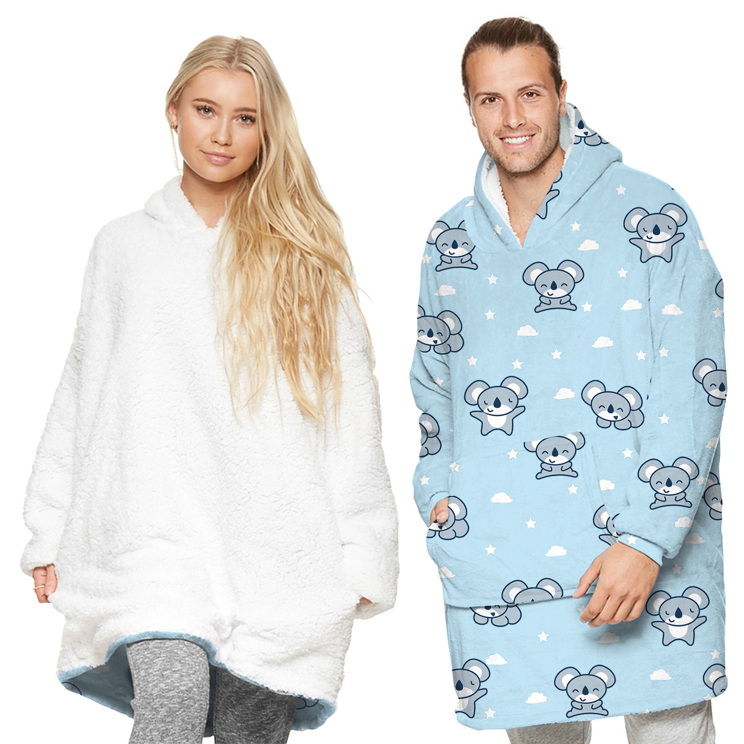 Warm, versatile and wearable blanket